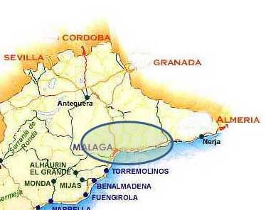 Malaga location